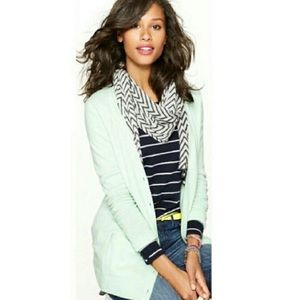 Gap Mint Green Button-up Cardigan